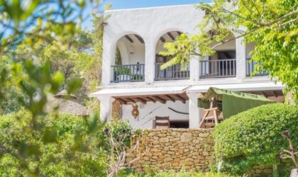 Una casa con increíbles vistas para vivir en Ibiza