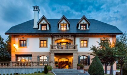 De estilo clásico: una mansión de lujo en el País Vasco