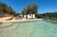 Una casa preciosa con vistas al campo en el corazón de Ibiza