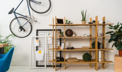 10 ideas de estanterías para espacios pequeños