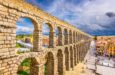 Viviendas con vistas al acueducto de Segovia