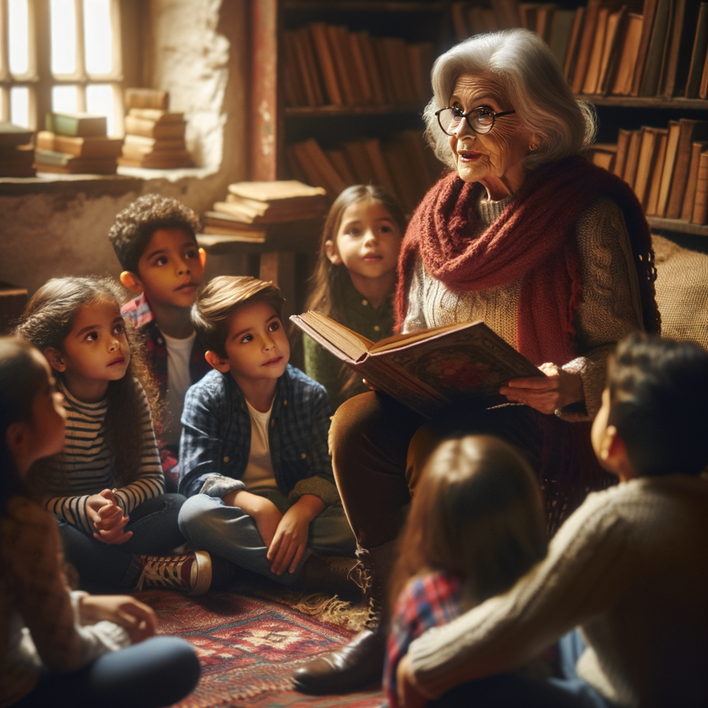 Reúnete con la familia para contar historias